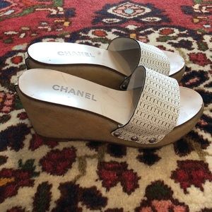 Chanel Wedges